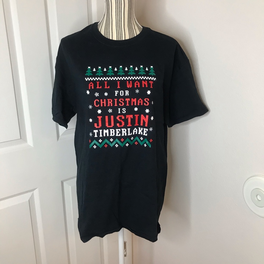 NWOT Justin Timberlake Novelty Shirt